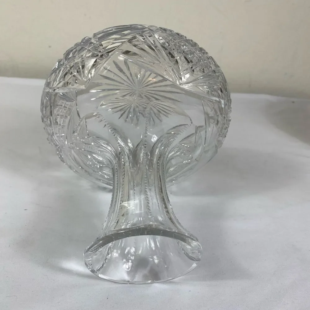 American Cut Glass ABP Edwardian 1901 -1910 antique carafe